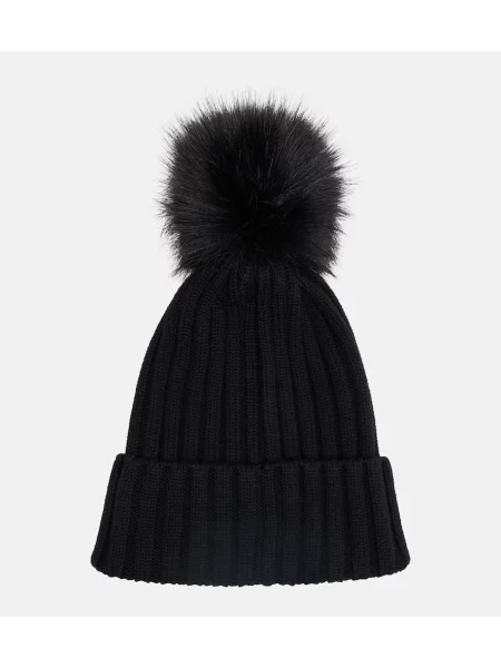 Căciulă Moncler de lână negru
