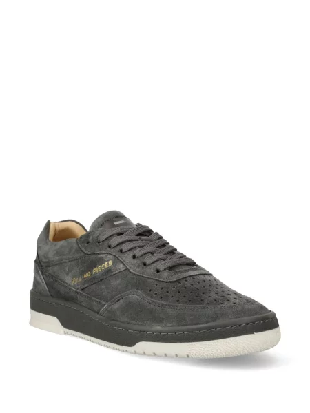 Sneakerși Filling Pieces din piele de căprioară cu imagine gri