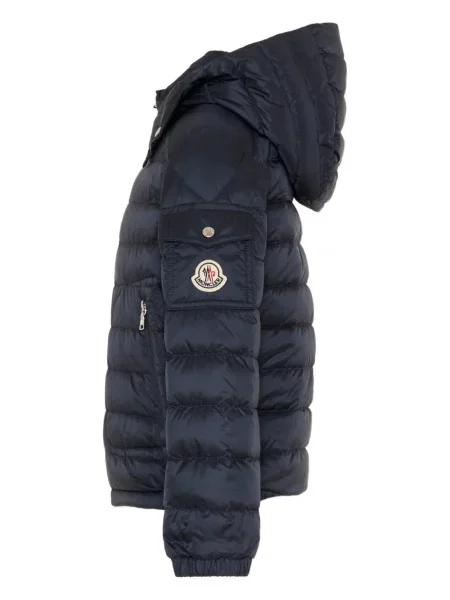 Kurtka dziecięca Moncler Enfant niebieska