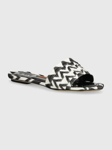 Missoni papuci Gia Flat femei negru