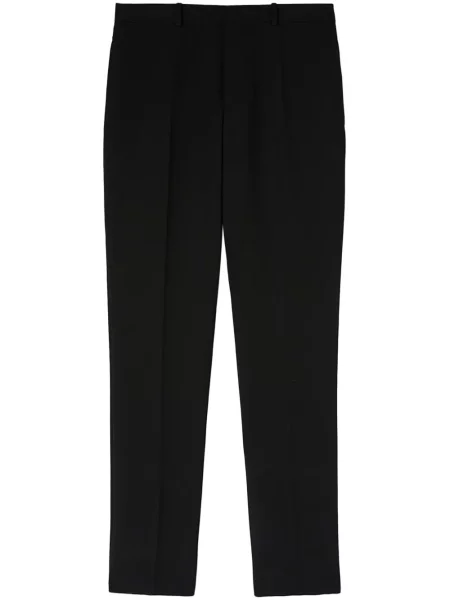 Pantaloni Jil Sander de lână negru