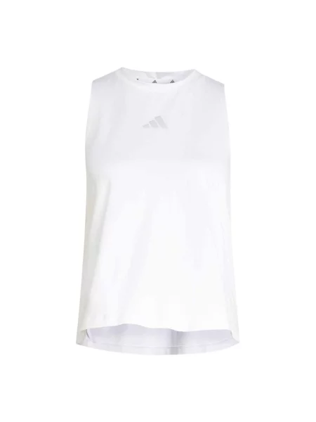 ADIDAS PERFORMANCE Sport top Tech Intensity / murdar alb