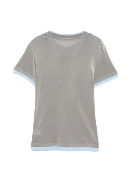 Tricou Jnby de catifea gri