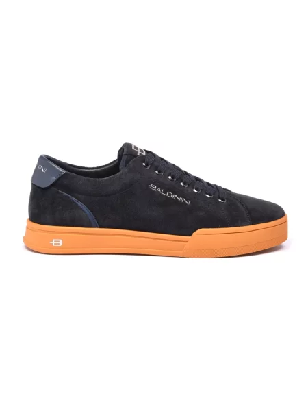 Sneakersy Baldinini zamszowe niebieskie