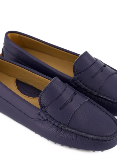 Bőr loafer Atelier Verdi kék