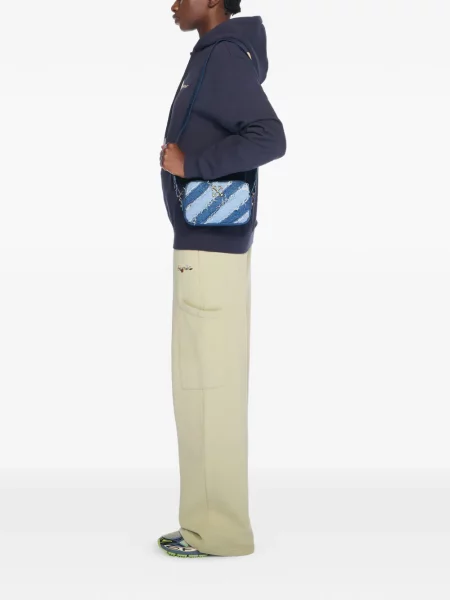 Geantă Off-white zdrențuiți alb