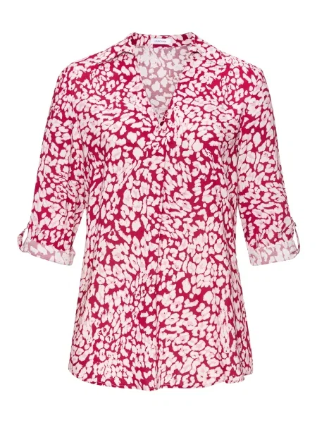 LASCANA Bluză sângeriu alb