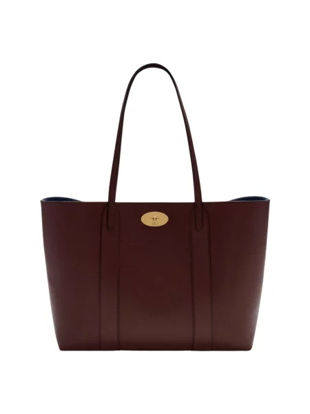 Shopperka Mulberry zamszowa brązowa