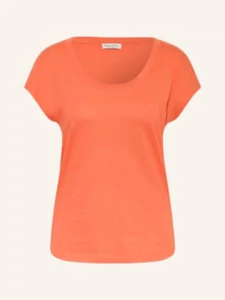 Marc O'polo Koszulka orange pomarańczowa