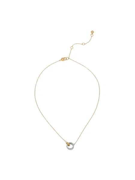 Naszyjnik Kate Spade z kamieniami żółty