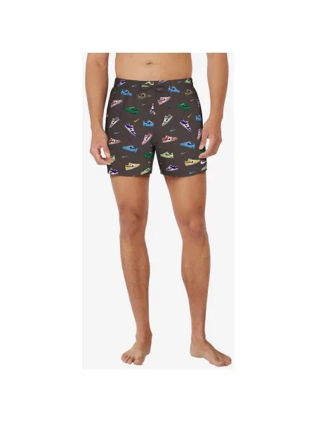 Kąpielówki Nike Swim Good Sport Style Volley niebieski czerwony S czarny