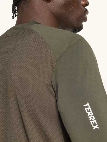 Adidas Terrex Funkční Tričko Terrex Multi tmavě zelená