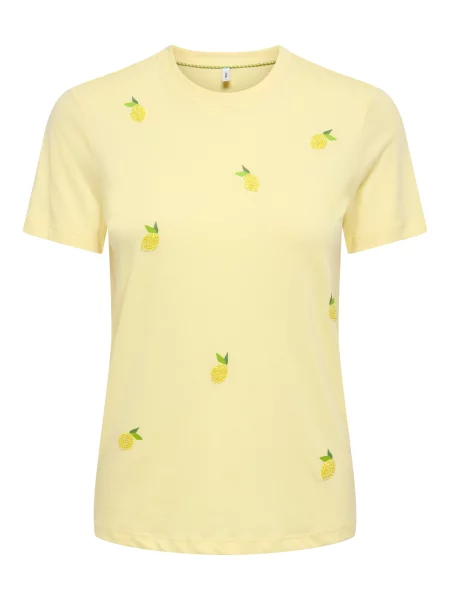 ONLY Tricou ONLKITA / deschis / verde galben
