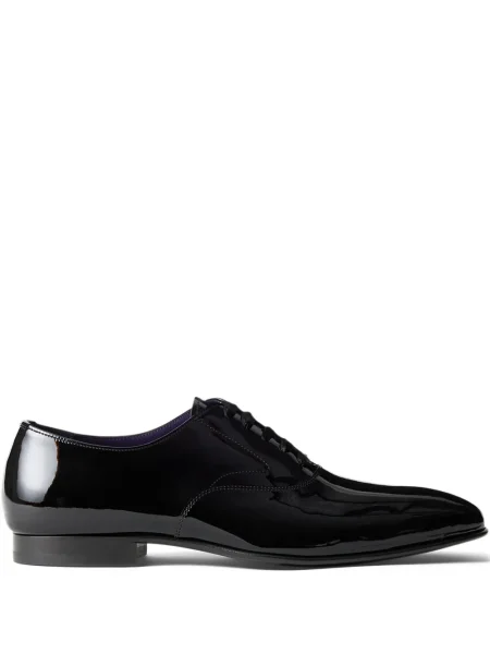 Pantofi derby Ralph Lauren Purple Label din piele negru
