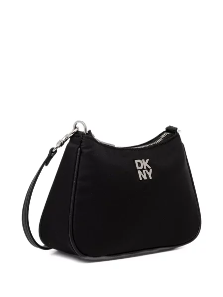 Geantă Dkny cu autograf negru