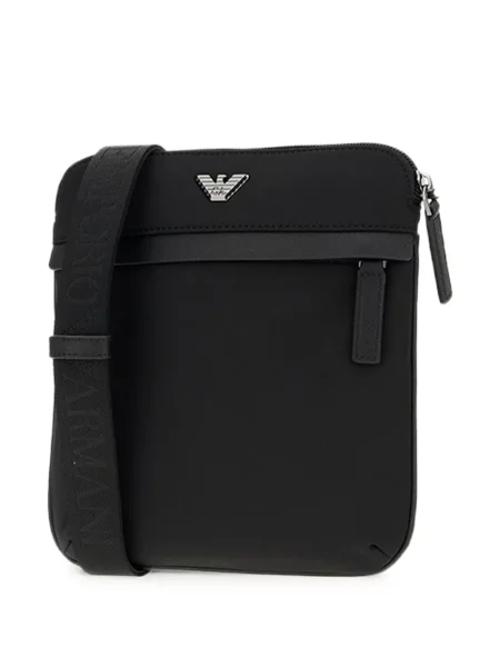 Torba Emporio Armani s autogramom crna