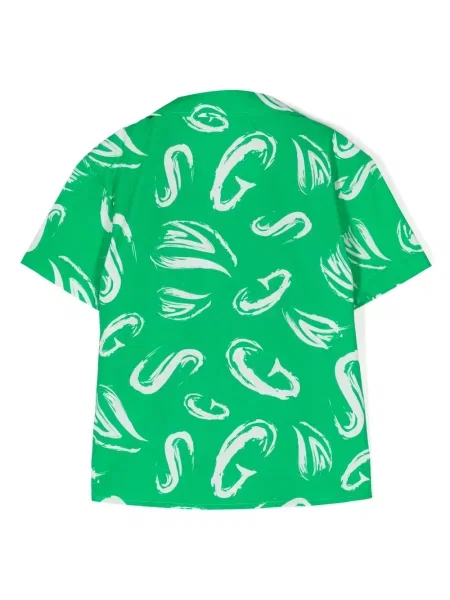 Dětska košile Msgm zelená