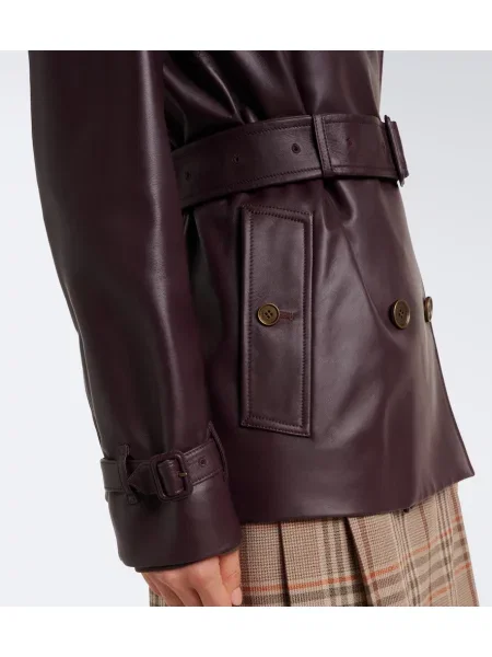 Trenci Burberry din piele