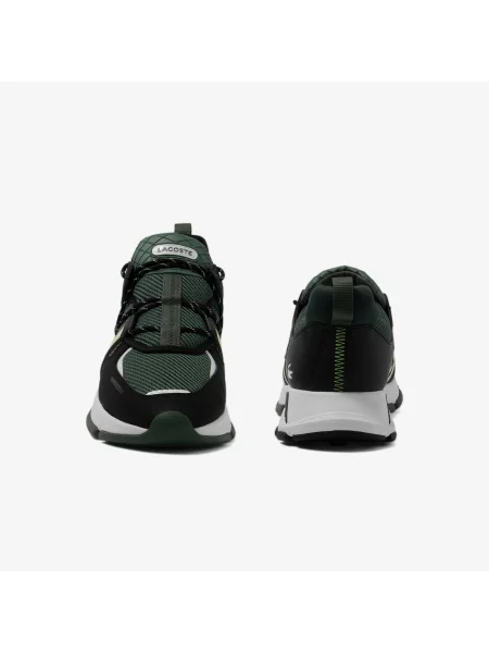 Lacoste Buty Sportowe Z Systemem Sznurowania Tekstylnego zielone