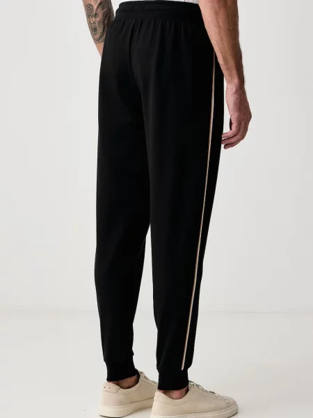 BOSS spodnie lounge Iconic Pants czarne