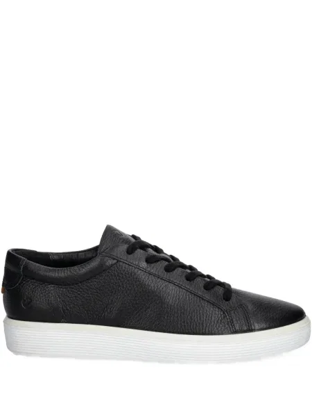 Sneakerși Ecco cu șireturi din dantelă negru