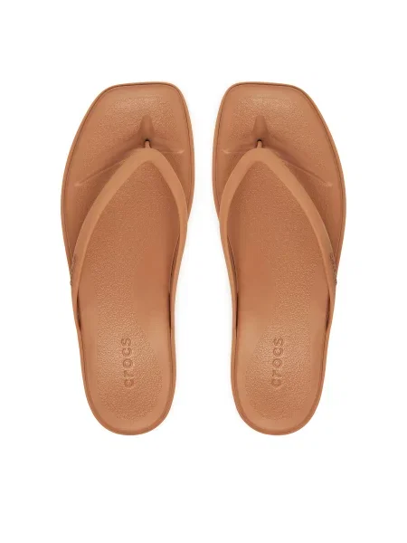 Japonke Crocs Miami Flip rjava