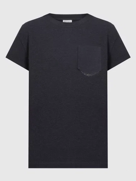 Футболка Brunello Cucinelli серая