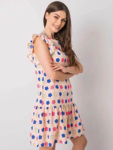 Oblekové šaty Fashionhunters ružová