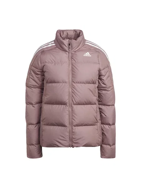 Kurtka puchowa Adidas fioletowa