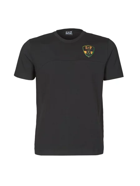 Fotbal tricou Emporio Armani Ea7 negru