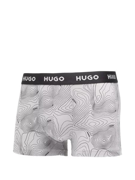 Șosete Hugo cu autograf alb