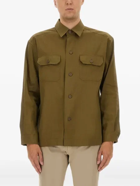 Риза Boss зелено