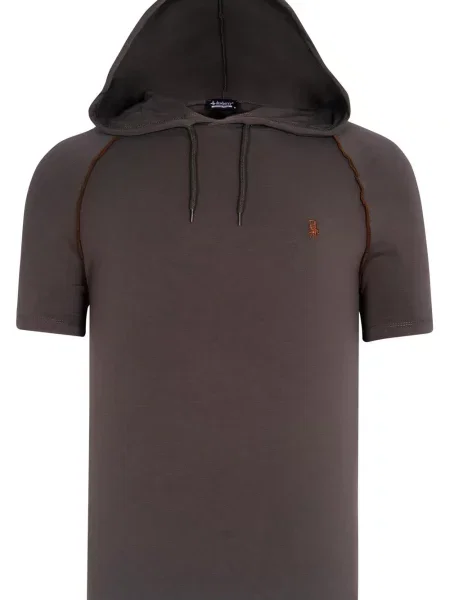 Majica Dewberry s kapuco rjava