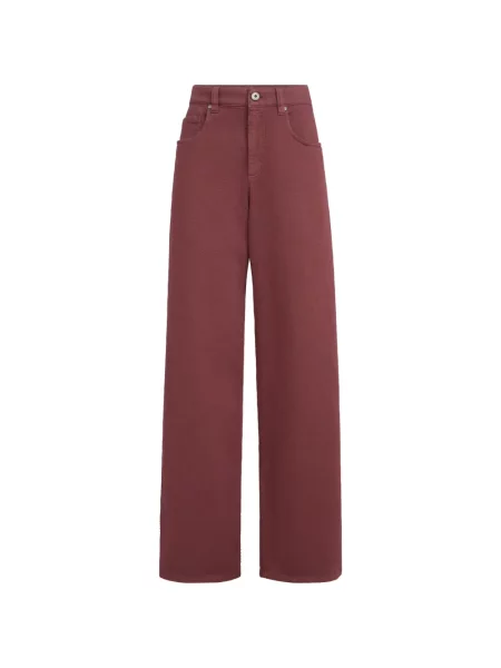 Pantaloni Brunello Cucinelli roșu