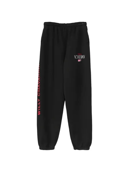 Pantaloni Willy Chavarria alergare negru