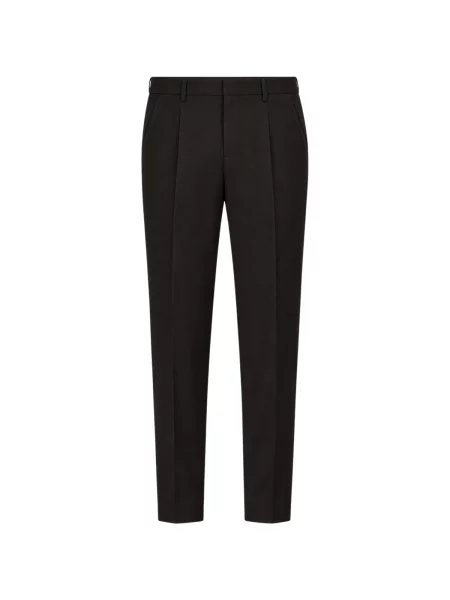 Calvin Klein De lână pantaloni negru