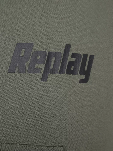 Толстовка Replay зелена