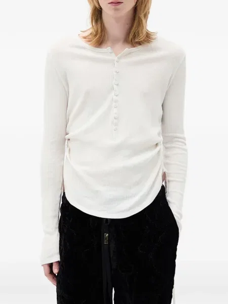 Tricou Ann Demeulemeester alb
