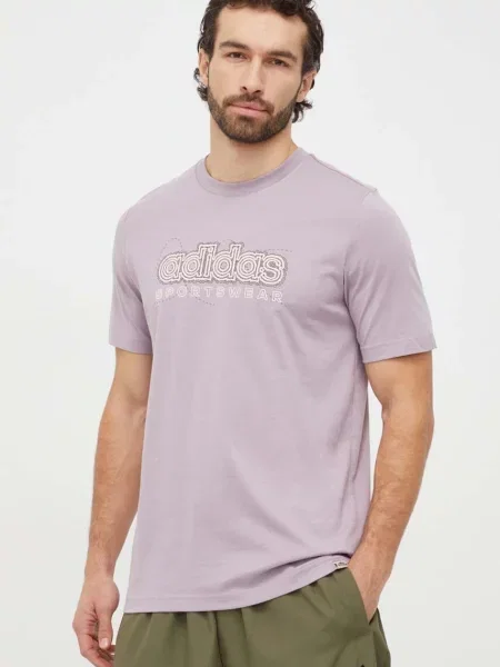 Tricou Adidas violet