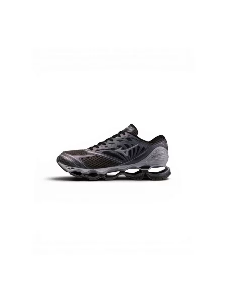 Sneakersy Mizuno skórzane szare