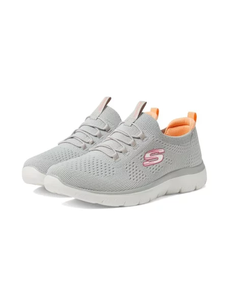 Sneakersy Skechers szare