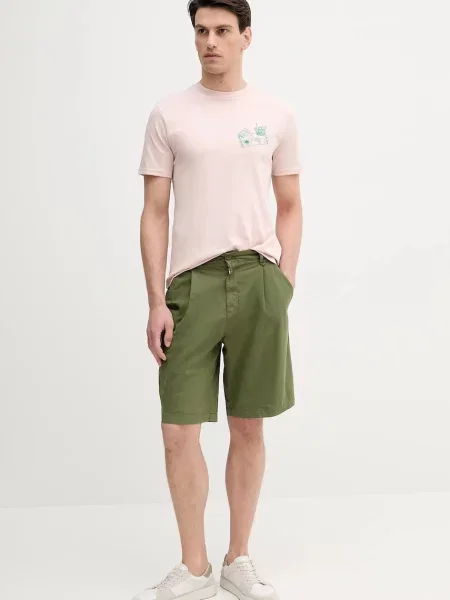 United Colors of Benetton Kratke hlače zelena