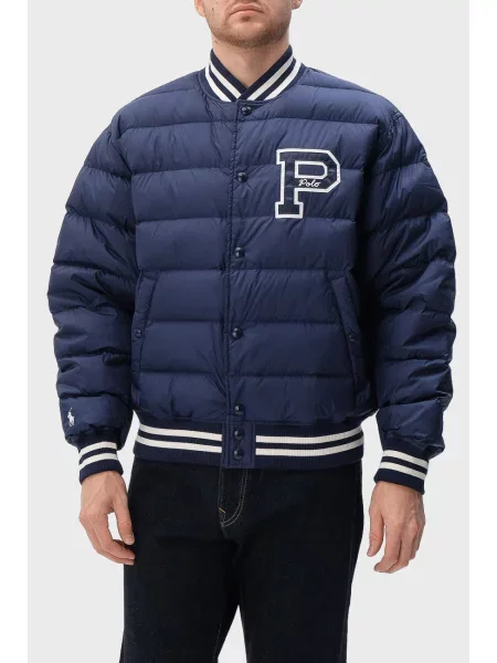 Пуховик Polo Ralph Lauren синий