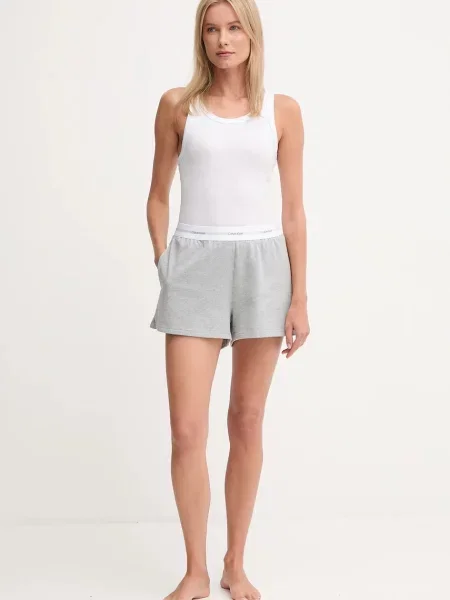 Calvin Klein Underwear šortky lounge dámske sivá
