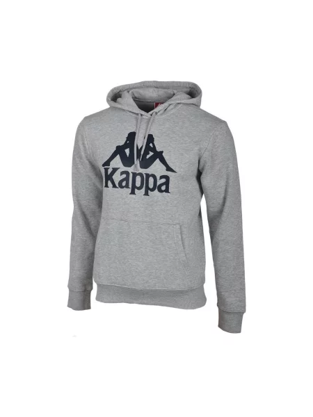 Majica Kappa s kapuljačom siva
