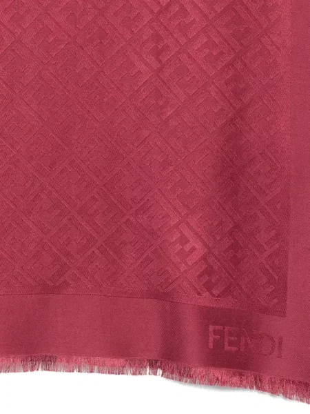 Fular Fendi roșu