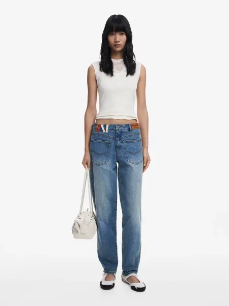 Desigual Jeans albastru