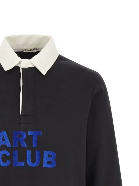 Polo Jw Anderson με κέντημα μαύρο