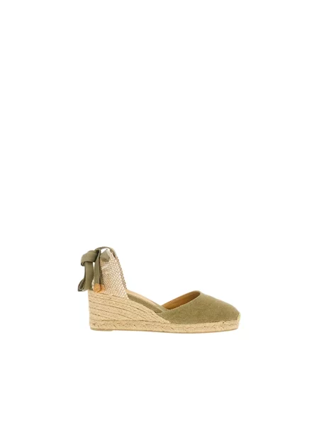 Espadryle Castaner zielone