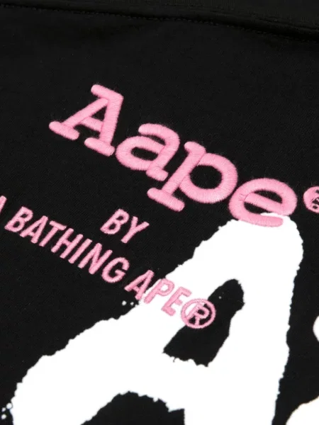 Lung tricou Aape By A Bathing Ape negru